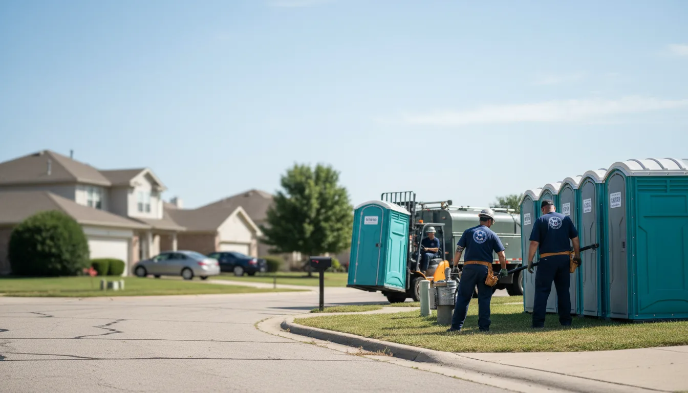 Porta Potty Rental in Oakley, KS near me